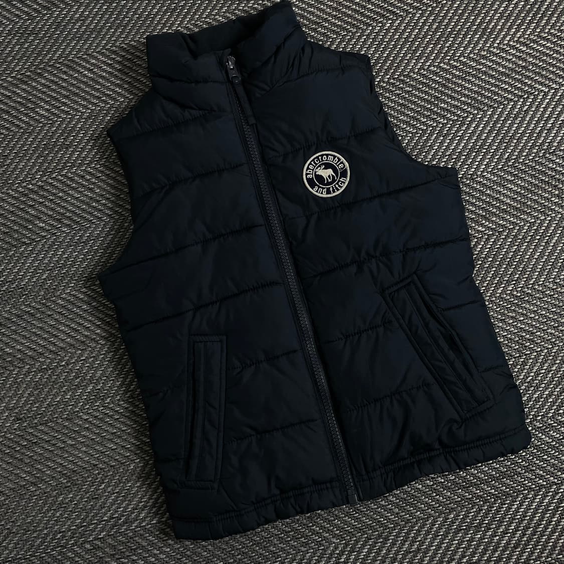 아베크롬비 y2k 빈티지 크롭 다운 베스트y 3002 상품이미지1