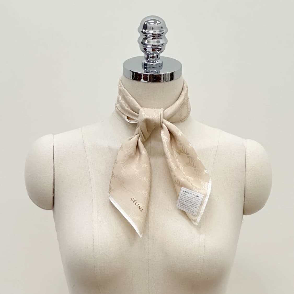 (새상품) celine / 셀린느 실크혼방 쁘띠스카프 상품이미지8