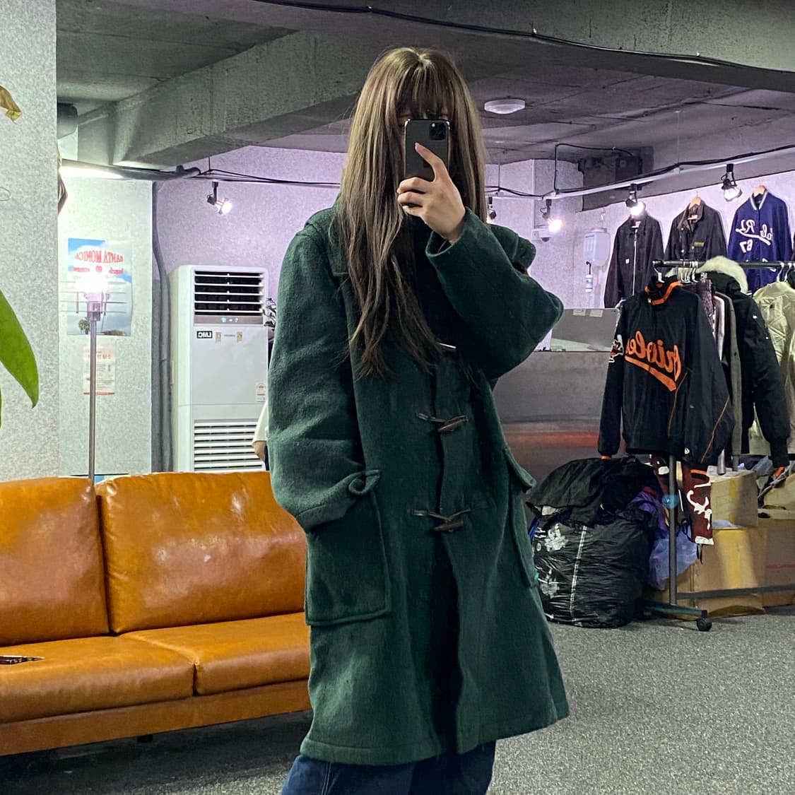 글로벌 올 모직 더블 코트 B2628 상품이미지2