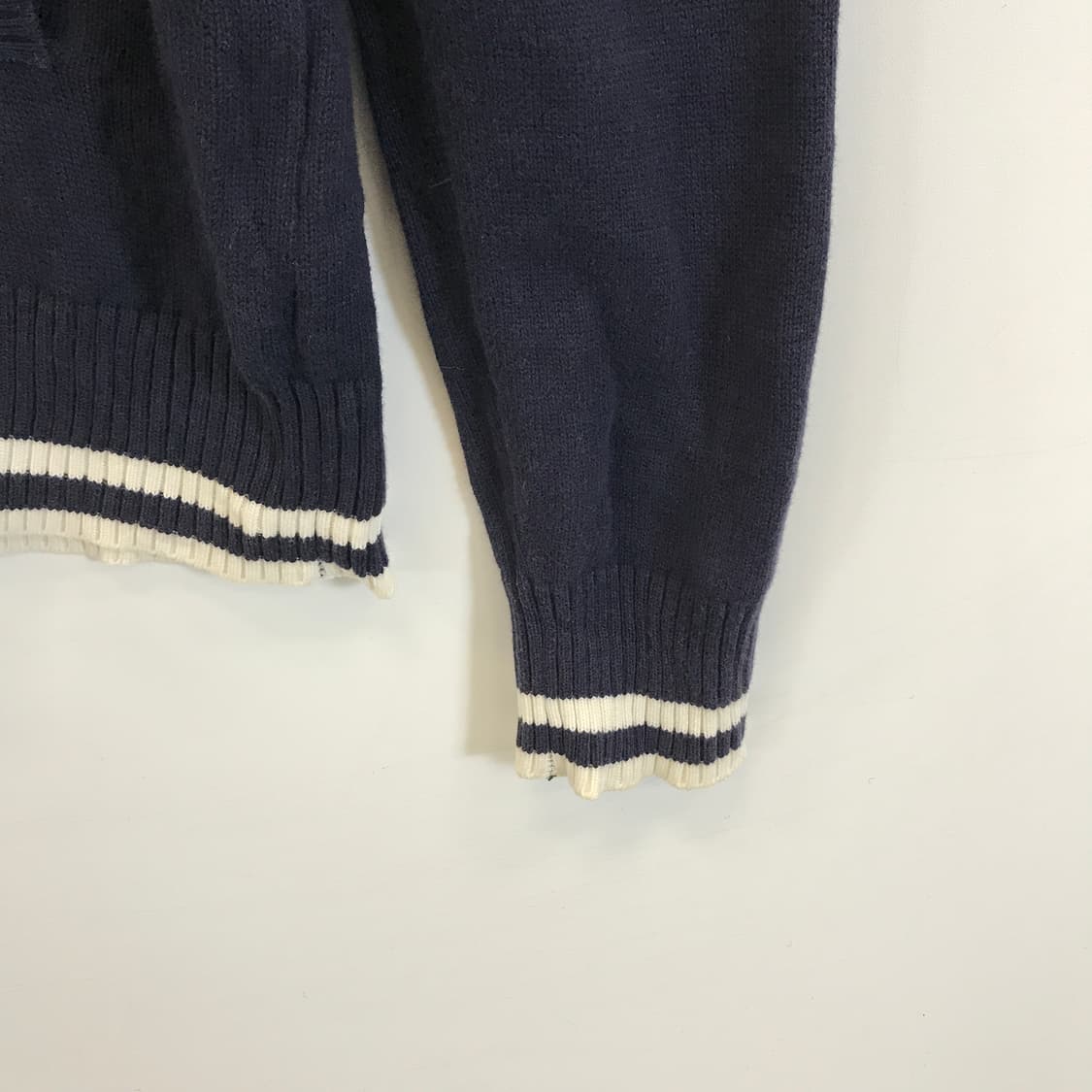 라코스테 코튼 니트후드집업 [100] 상품이미지3