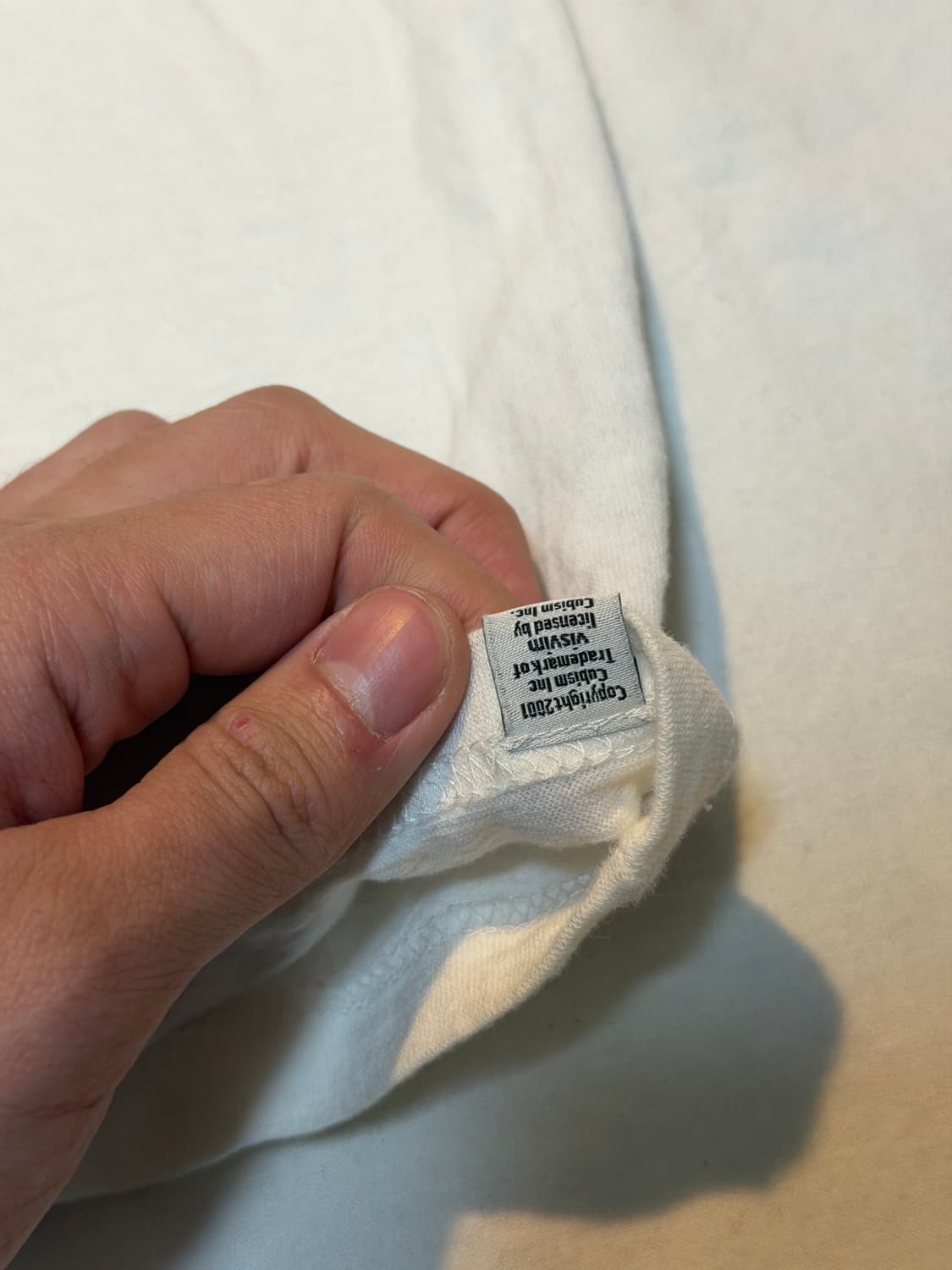 비즈빔 VISVIM 포켓 디테일 티셔츠 화이트 상품이미지4