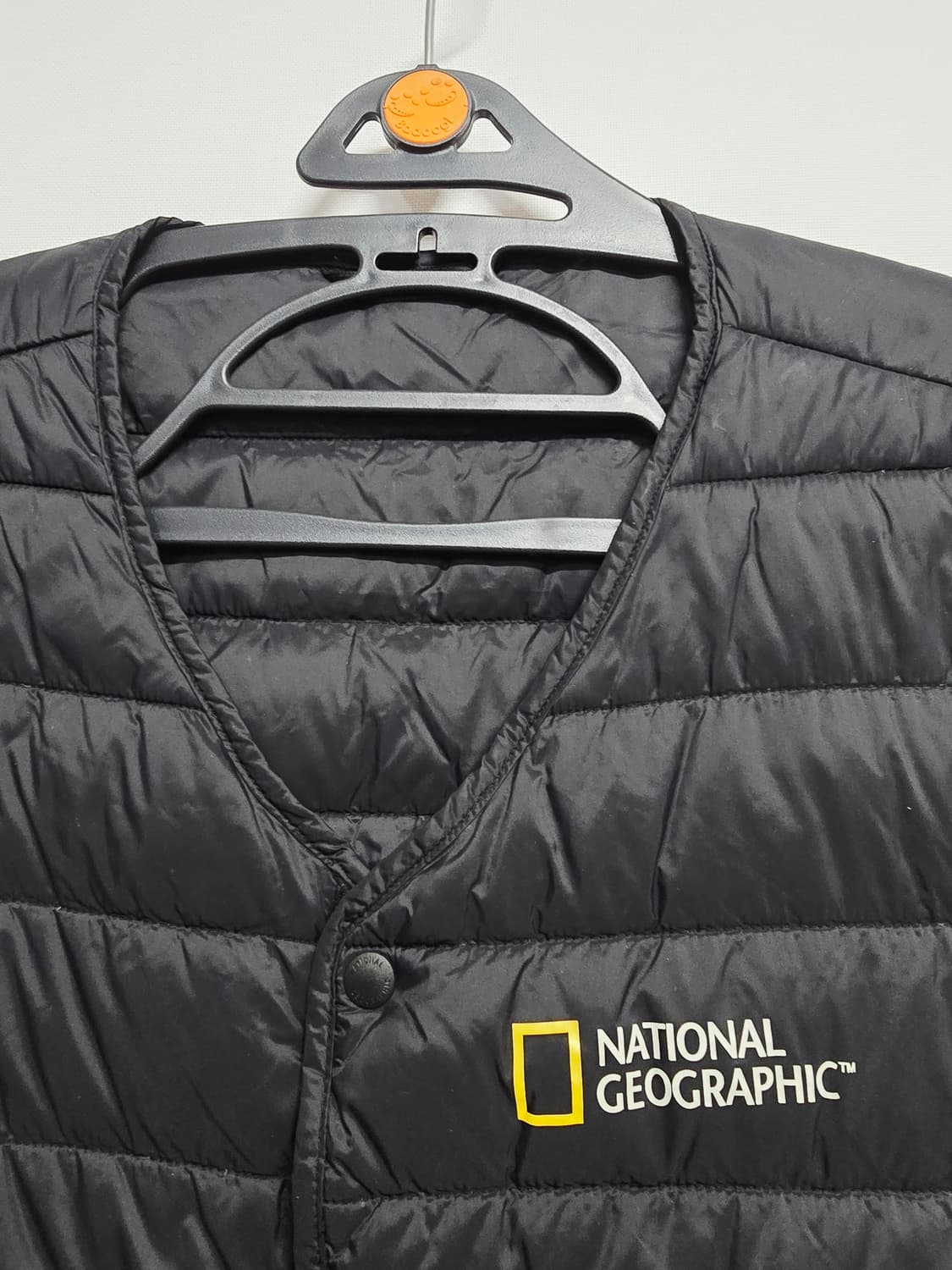 내셔널지오그래픽 블랙 구스다운패딩 조끼100 상품이미지2