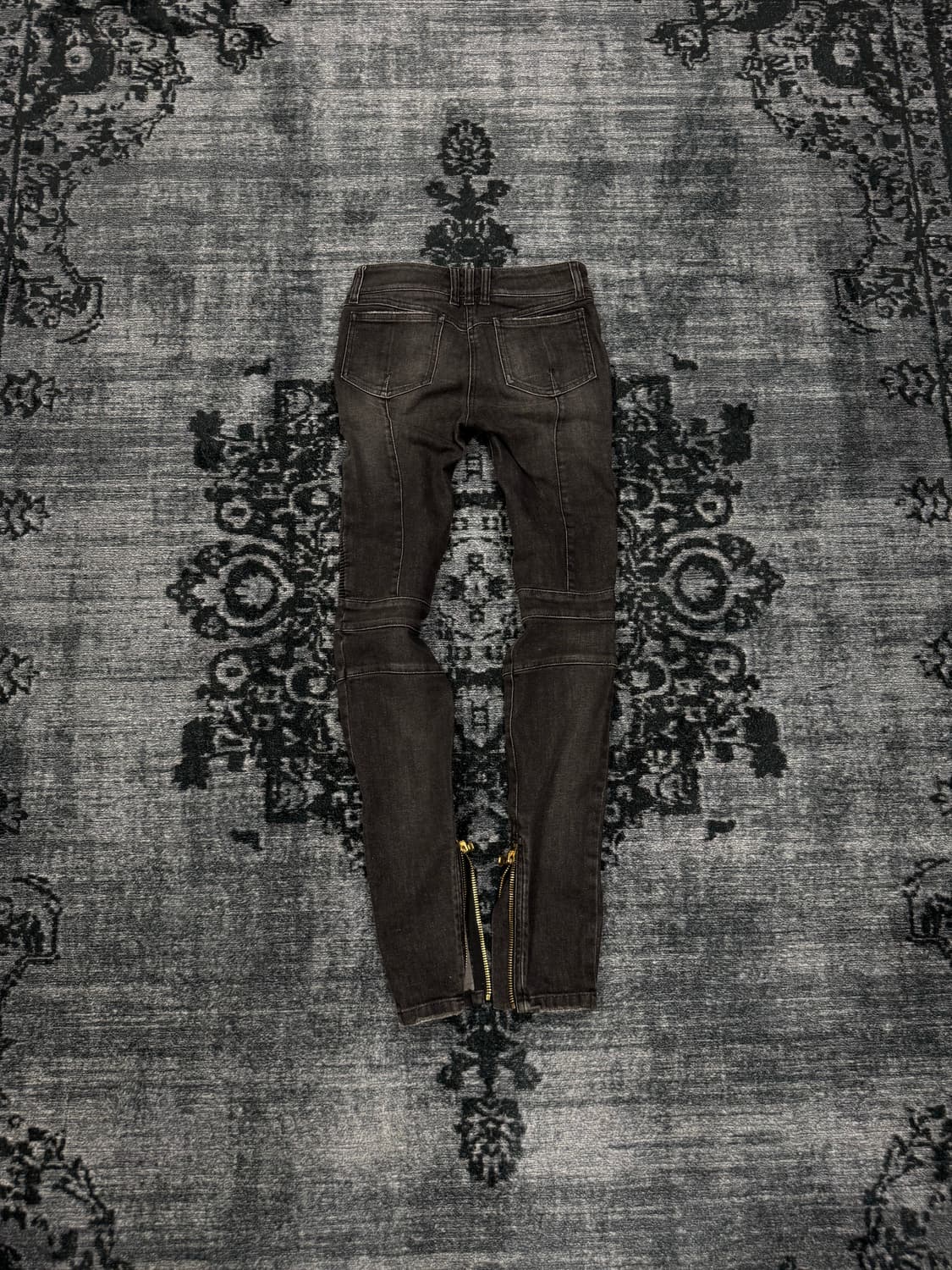Balmain 16ss zipper slim biker pants 상품이미지7