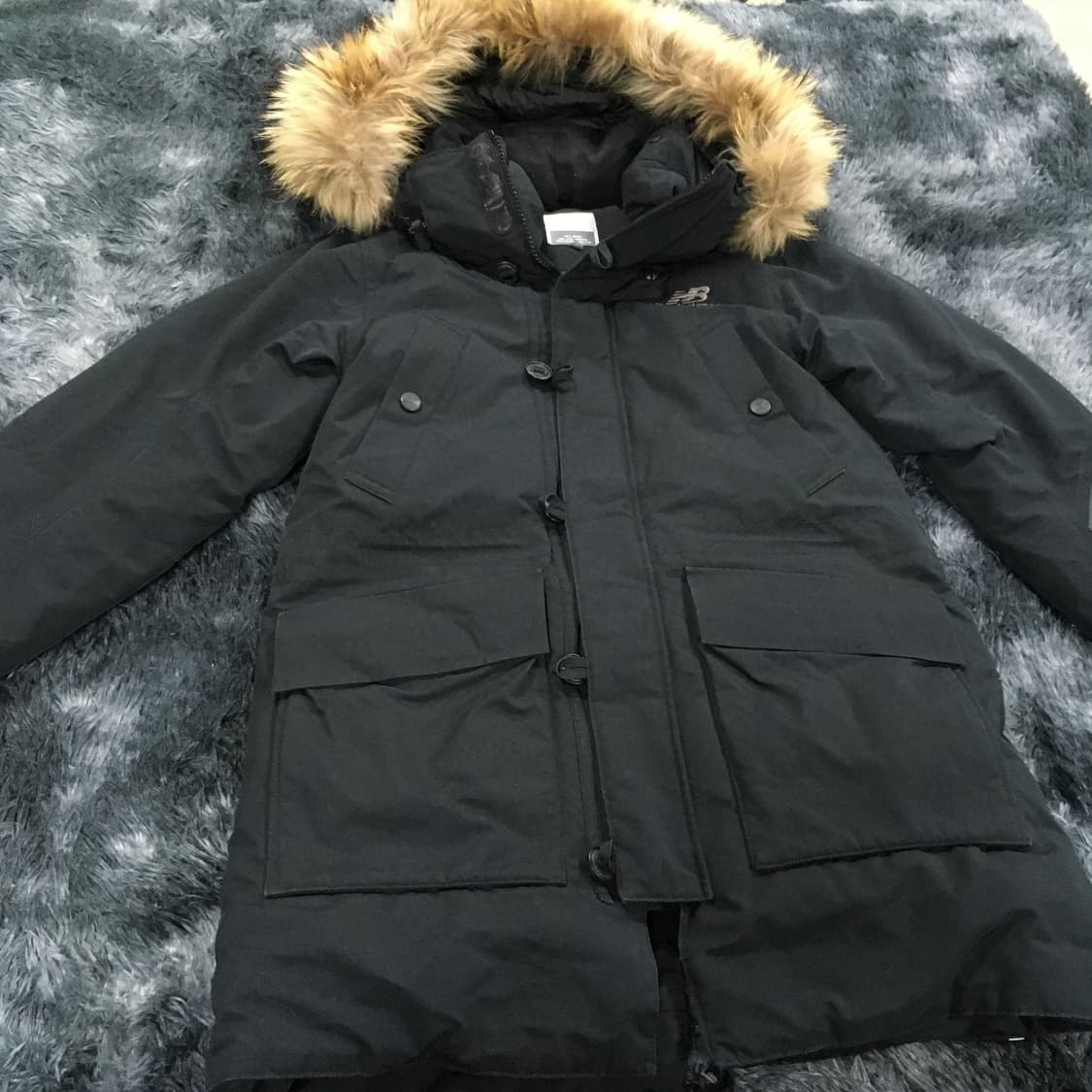 투티/0170 뉴발란스 라쿤 퍼후드 구스 패딩 상품이미지2