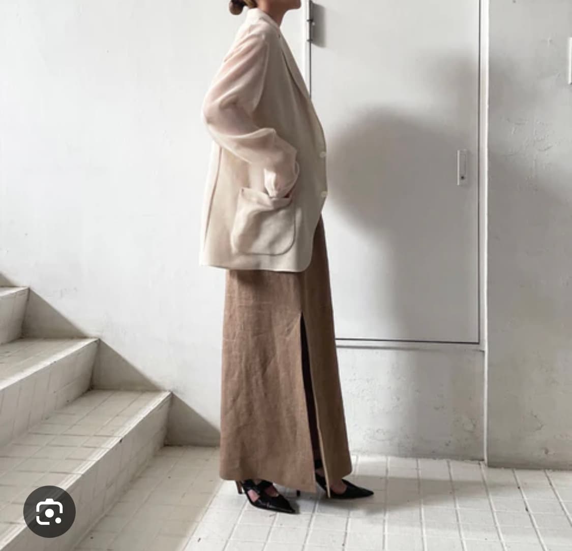 오라리 auralee 시어 여름 여성 자켓 비이커 한섬  상품이미지4