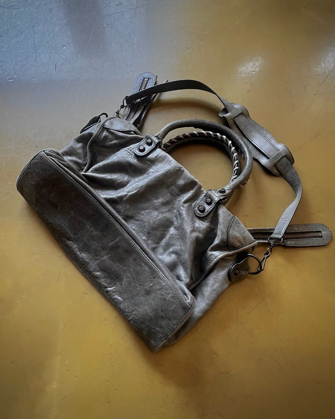 2000s BALENCIAGA 2-Way Le City Army Bag 상품이미지6