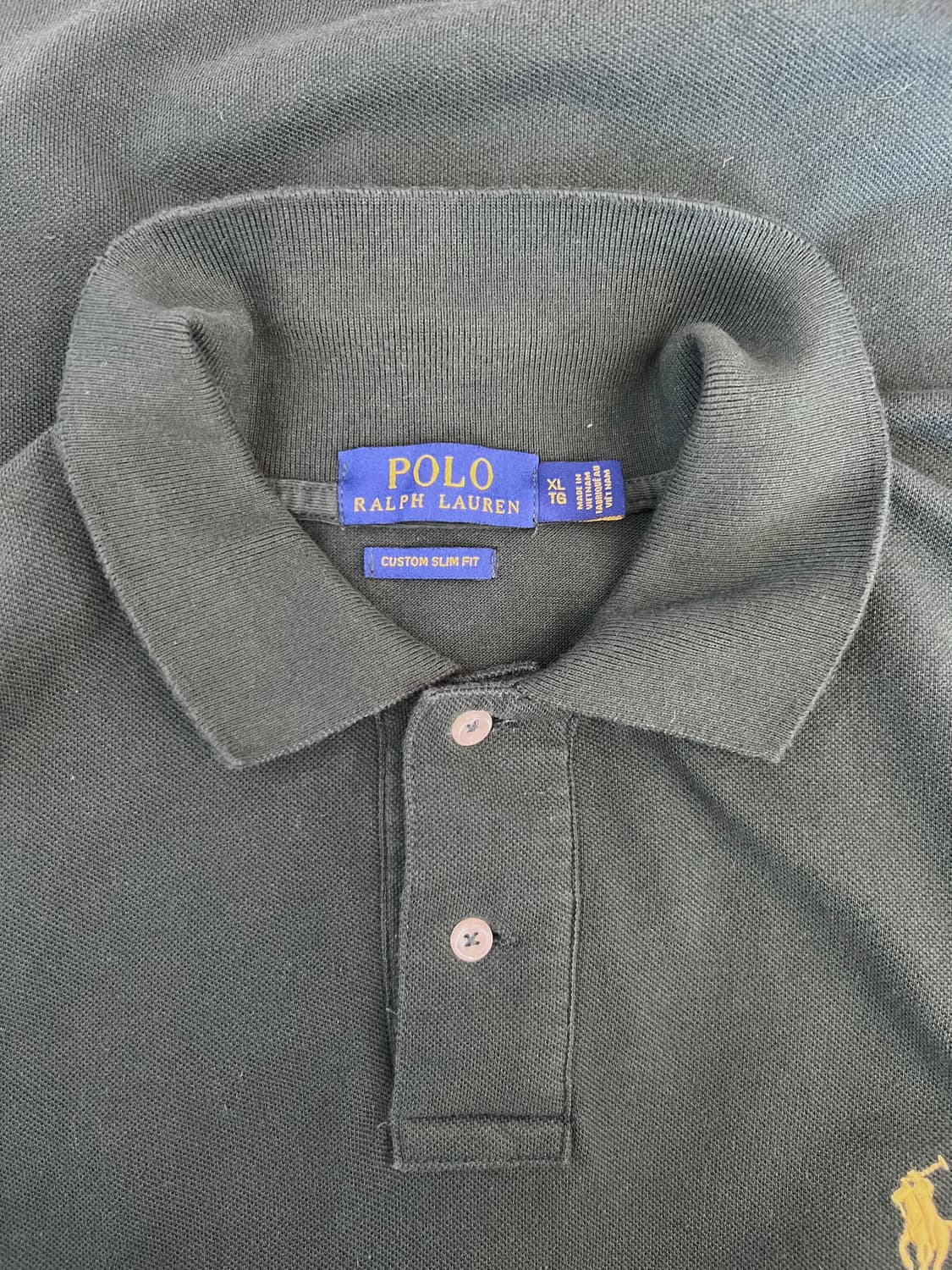 폴로랄프로렌 남성 카키 PK카라반팔티셔츠 상품이미지4