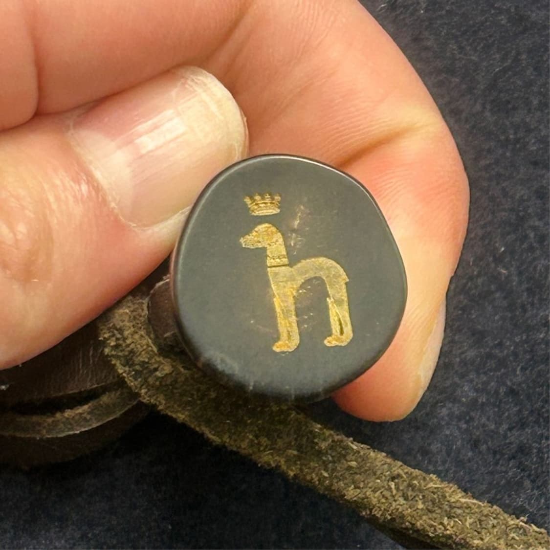 헤지스 네이비 울 혼방 더플 코트 90 상품이미지3