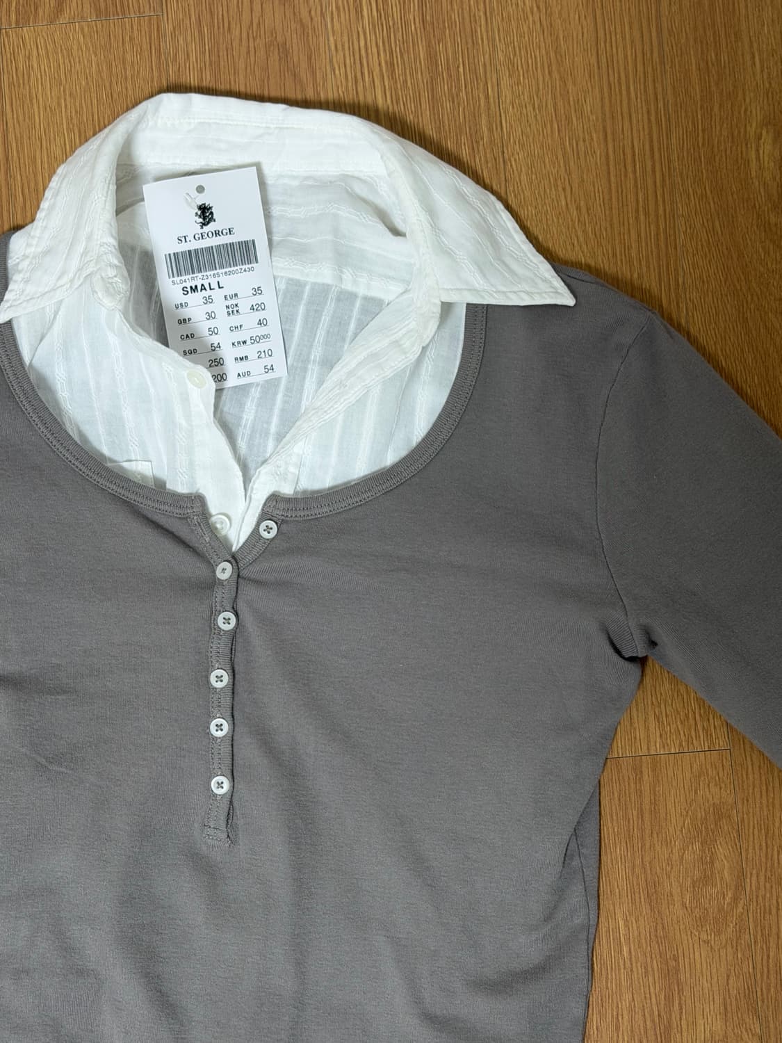 브랜디멜빌 셔츠, 롱슬리브 상품이미지1