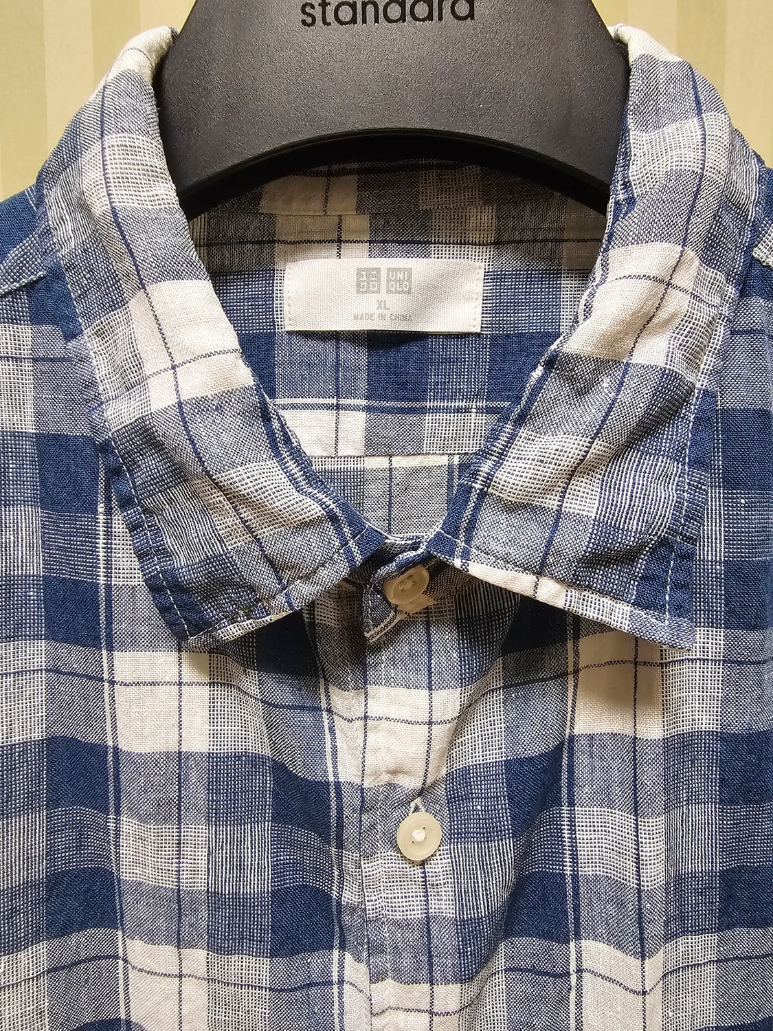 유니클로 셔츠 린넨 XL 상품이미지3