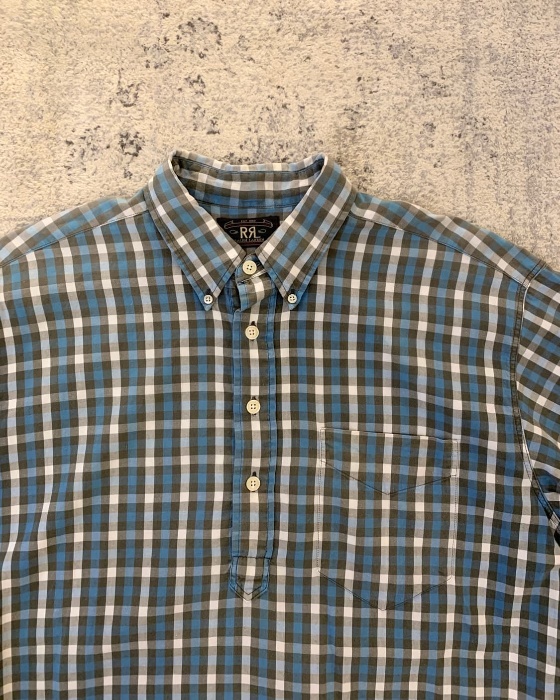 RRL 반팔 체크 셔츠 상품이미지4