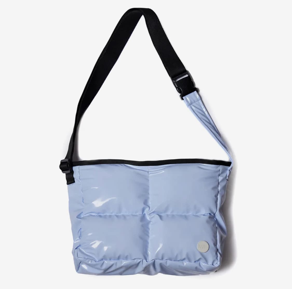 돈애스크마이플랜 2WAY 패딩 메신저백 스카이 블루 상품이미지1