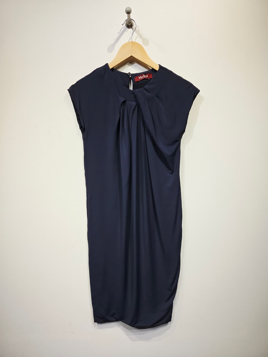 막스마라 스튜디오 드레이프 슬리브리스 원피스 상품이미지1