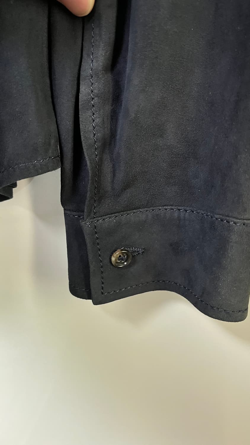 DESA 스웨이드 셔츠 navy 상품이미지6