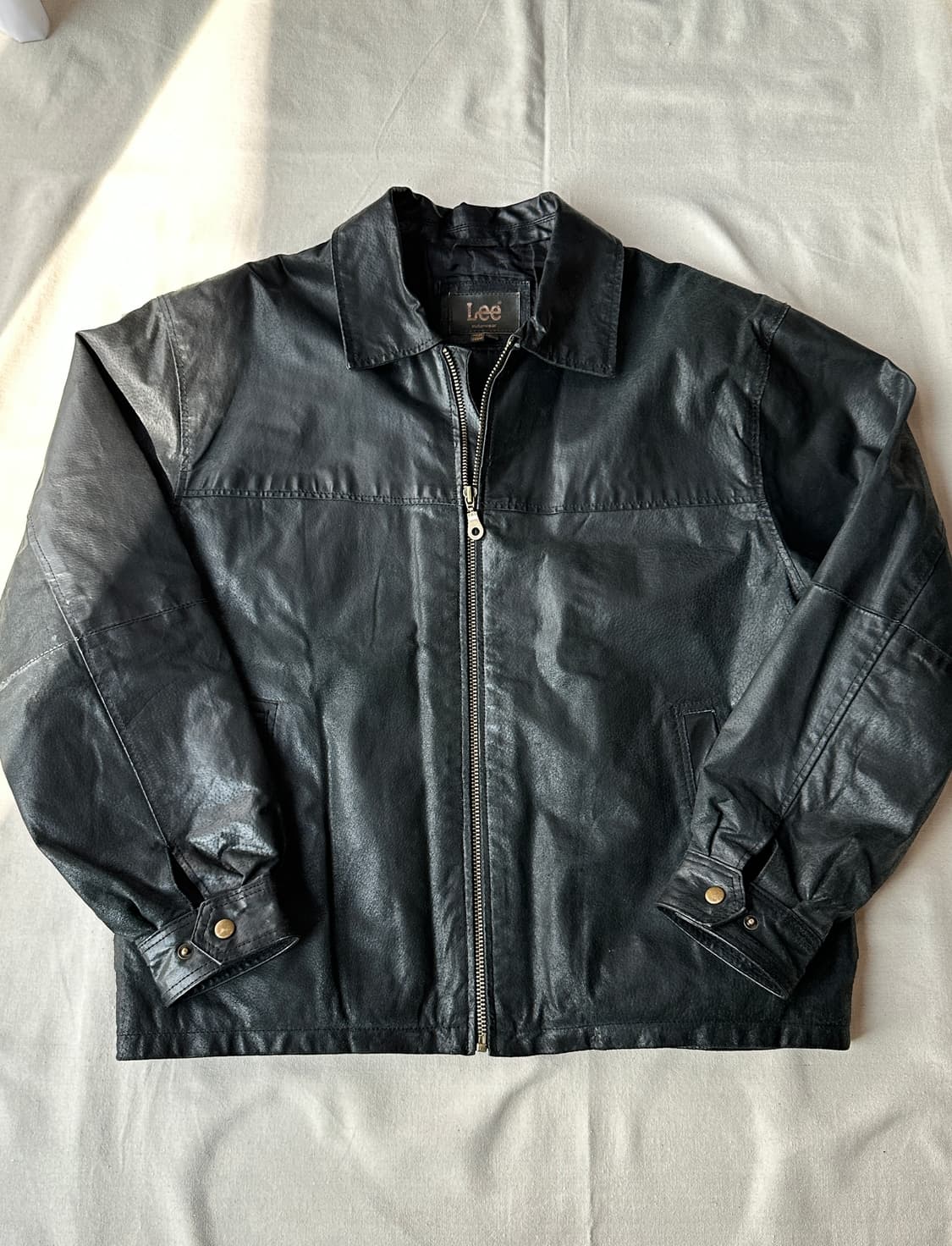Lee 리얼 레더 자켓 M 상품이미지1