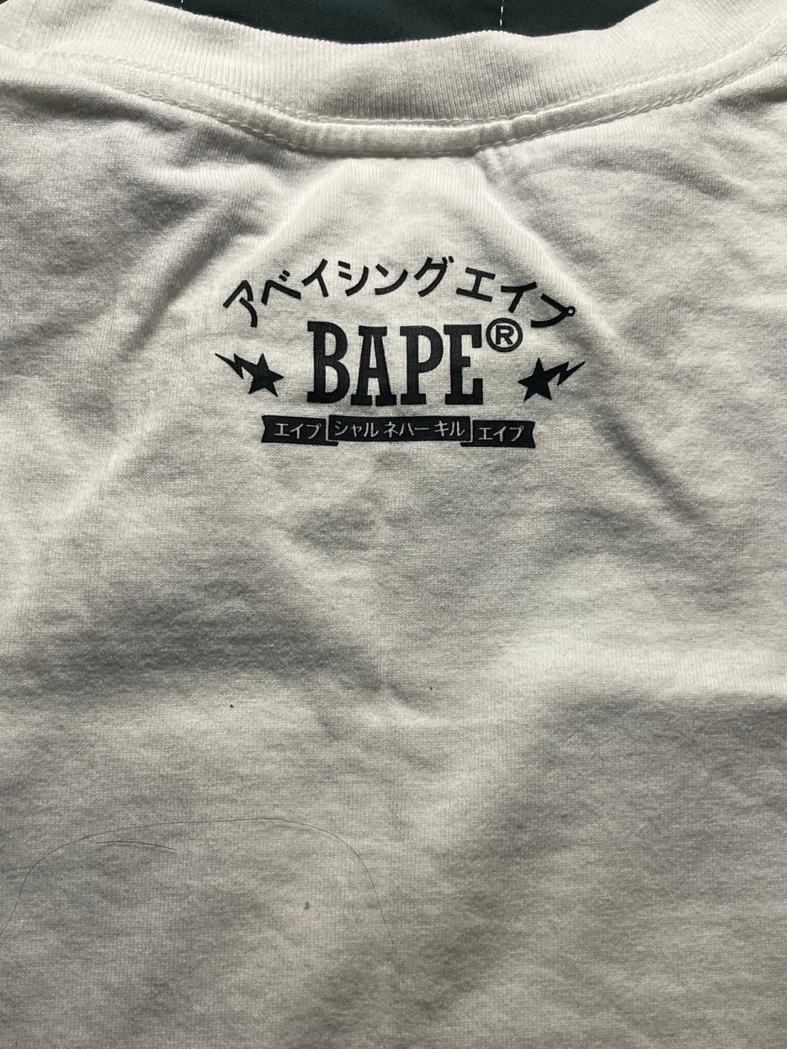 베이프 반팔 / 정품 상품이미지5