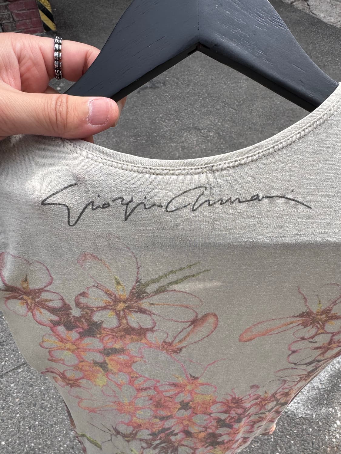 조르지오 아르마니 그래픽 탑  상품이미지4