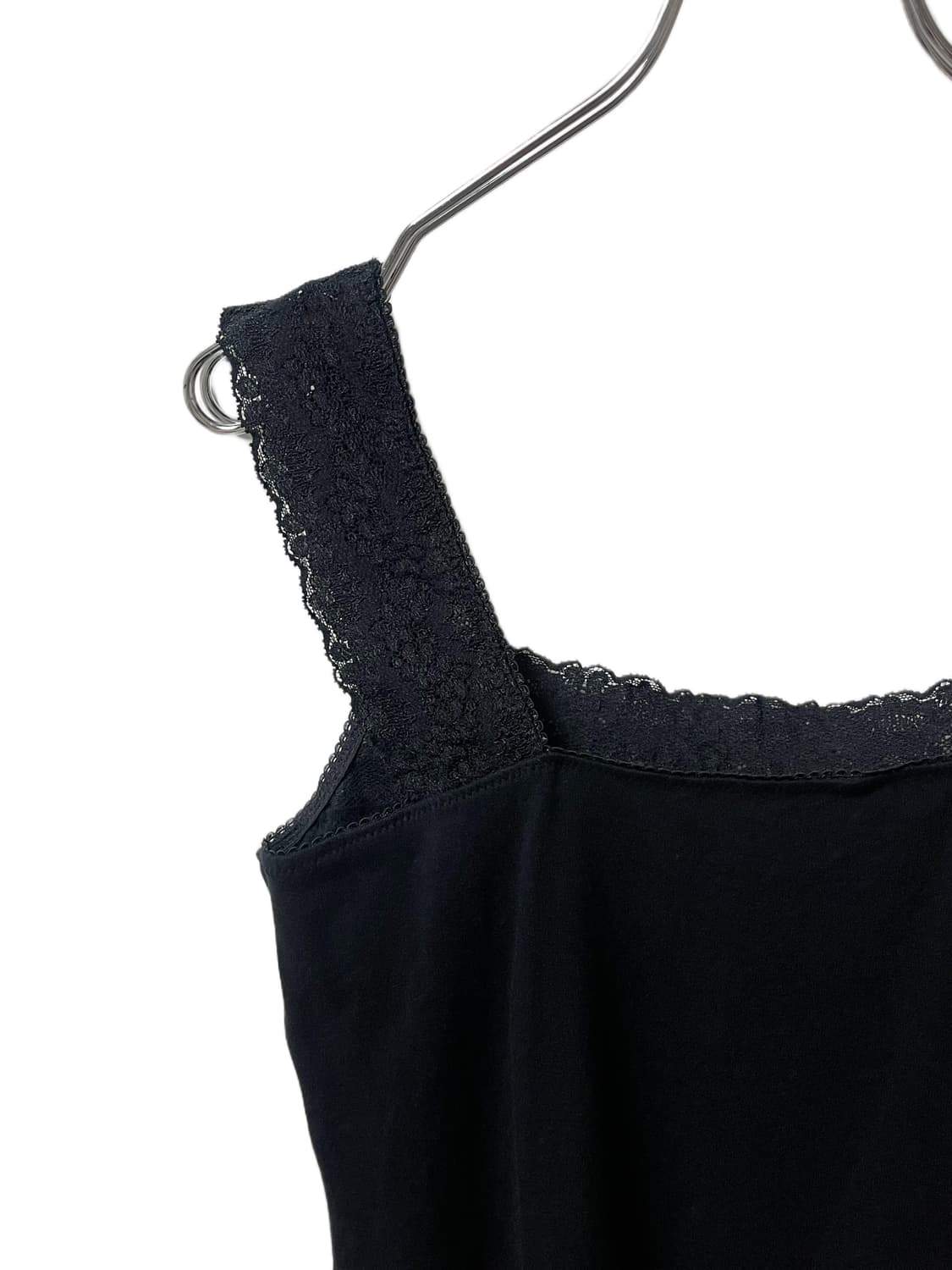 Square Lace Trim Sleeveless Top 상품이미지4