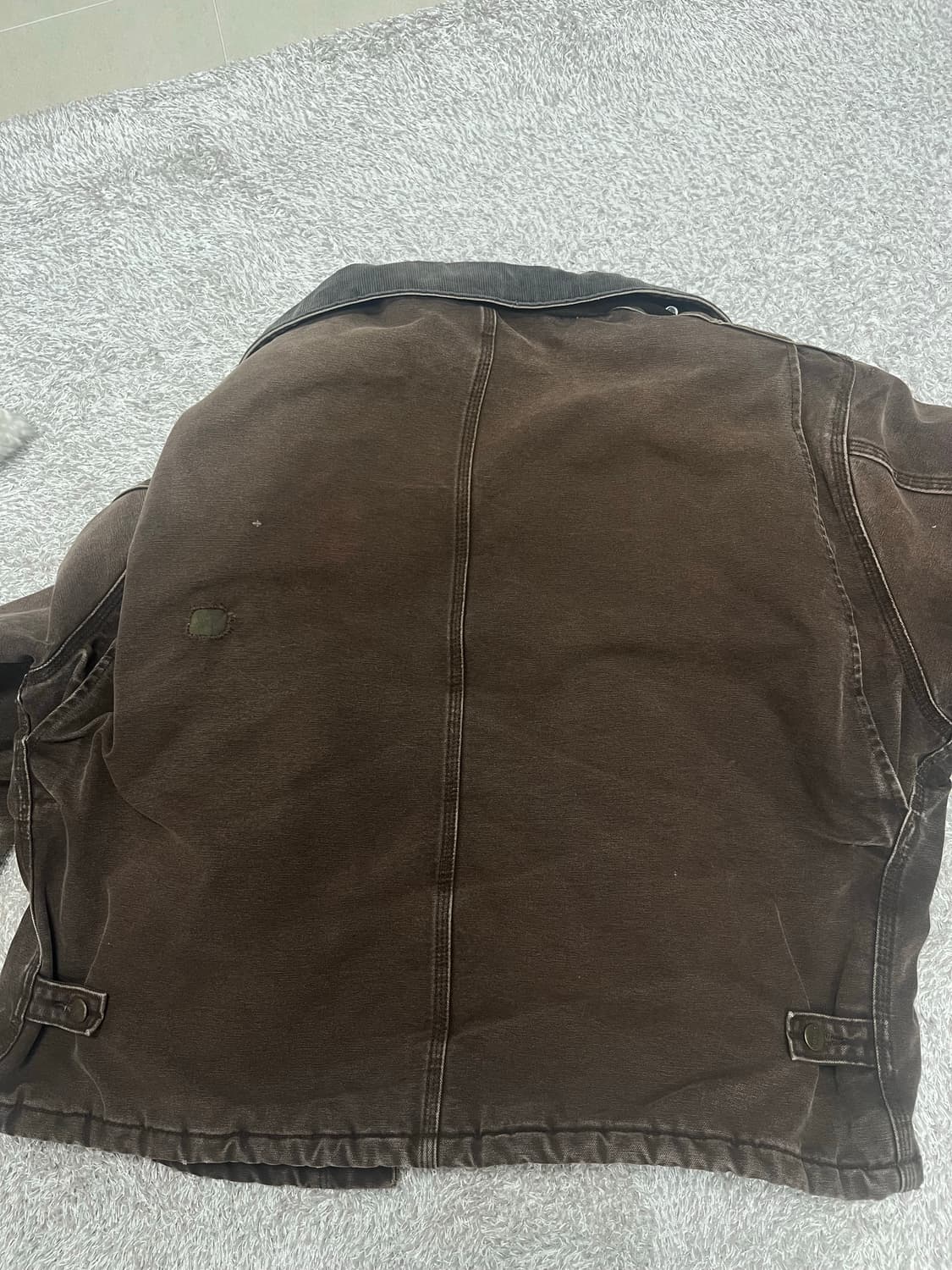 칼하트 j22 dkb 디트로이트 빈티지 워크자켓 상품이미지7