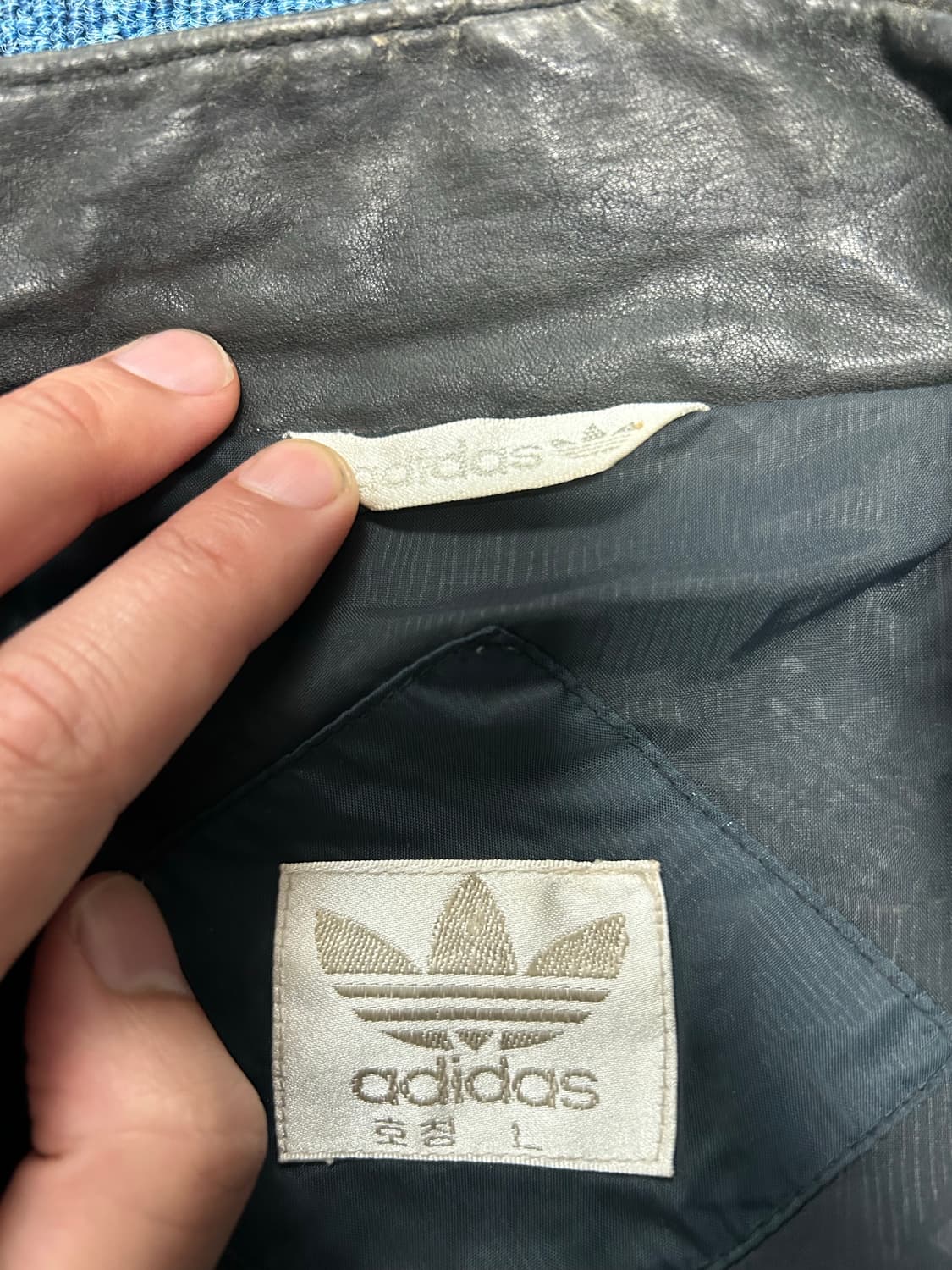 아디다스 올드스쿨 90s 소가죽 자켓 105 상품이미지3