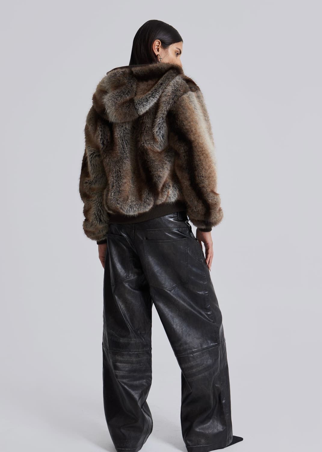 제이디드런던 Ash Faux Leather 콜로수스 트라우저 상품이미지7