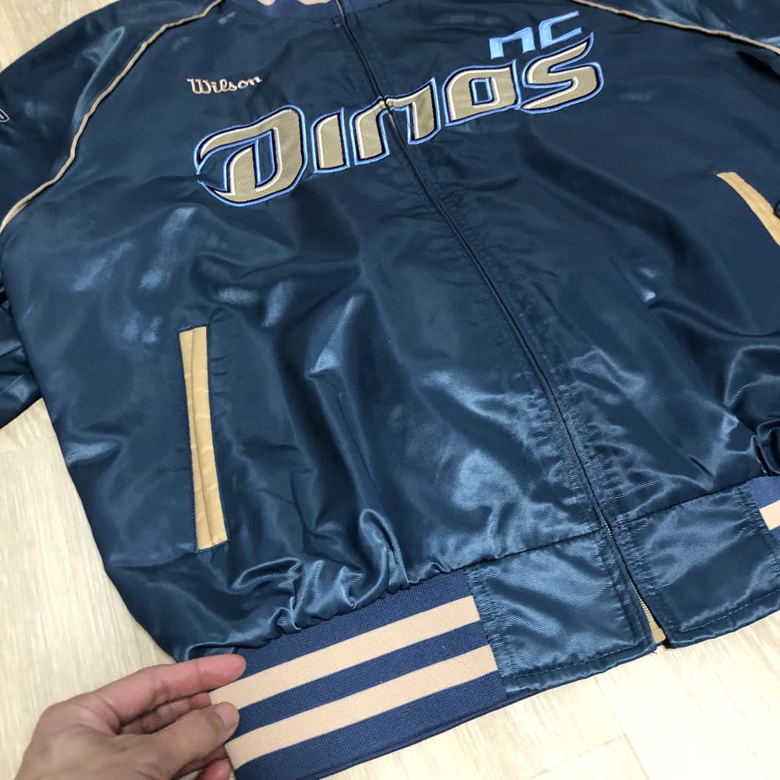 (110) NC 다이노스 윌슨 춘추용 점퍼 자켓 NC 다이노스 자켓 상품이미지2