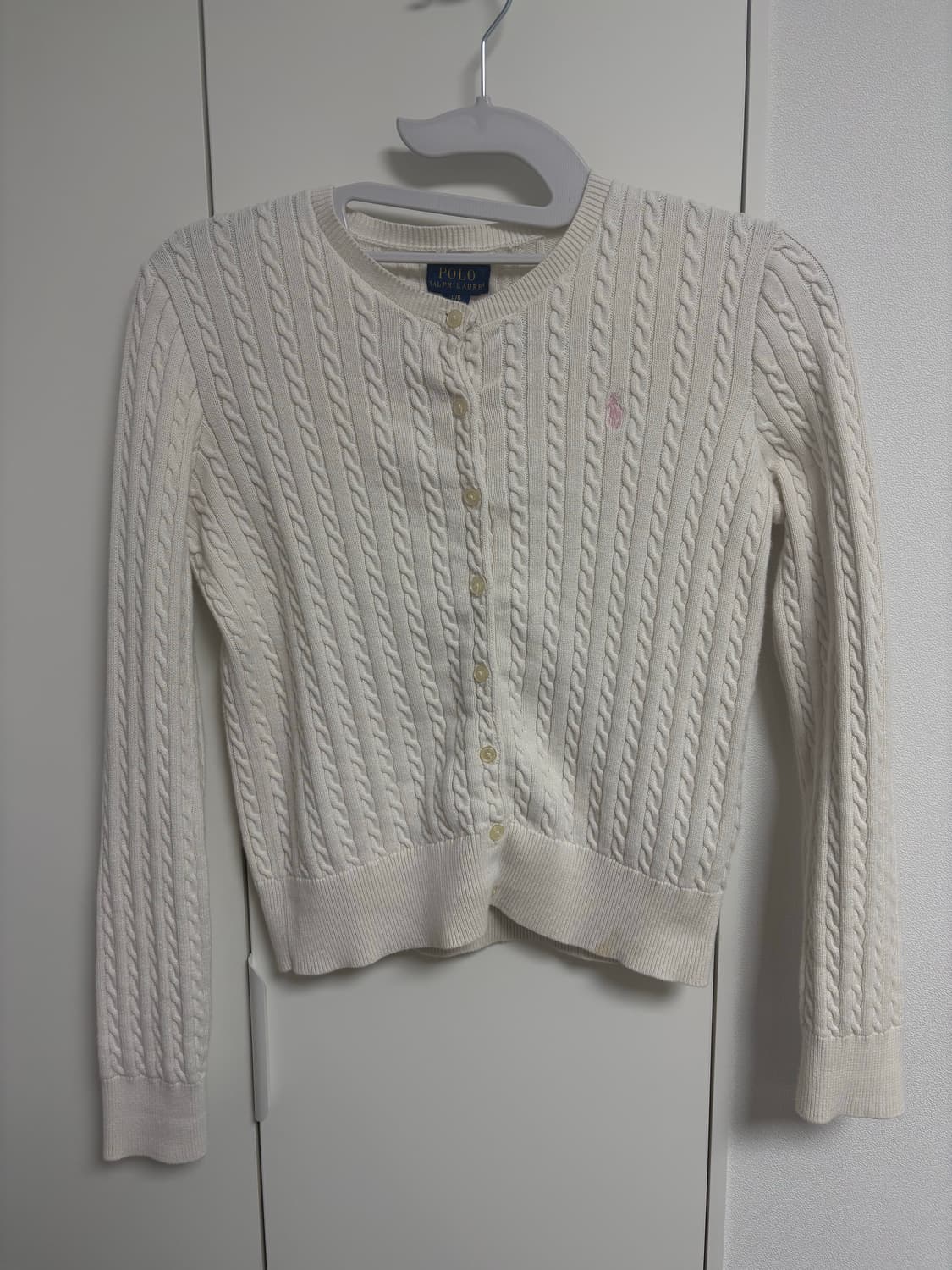 폴로 핑크 포니 가디건 상품이미지2