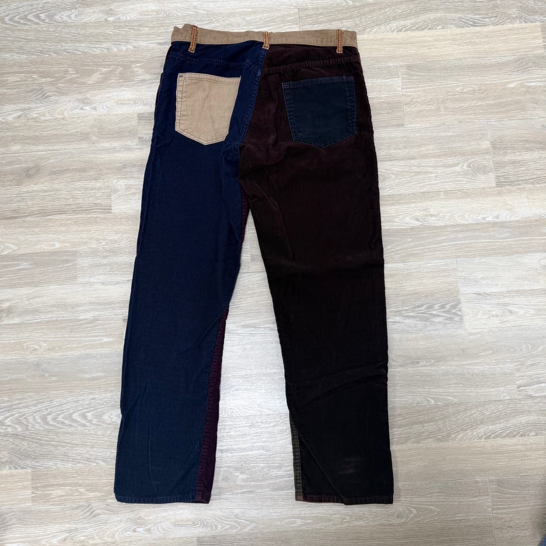 빈티지 패치워크 코듀로이팬츠31 상품이미지2