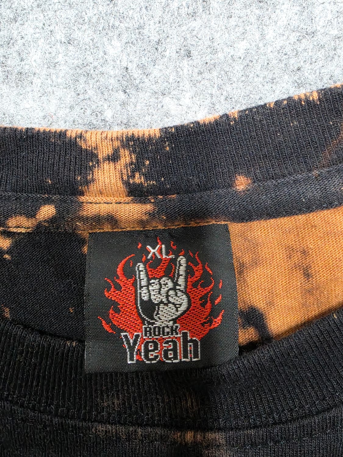 Rock Yeah 블리치 타이다이 슬리브 티셔츠 XL 상품이미지4