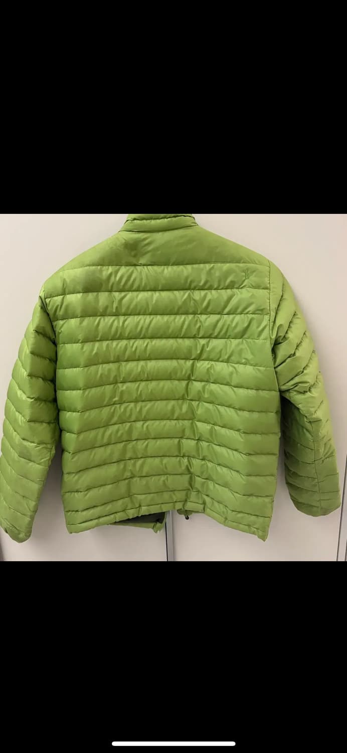 파타고니아 다운스웨터 S 라임컬러 경량패딩 상품이미지3