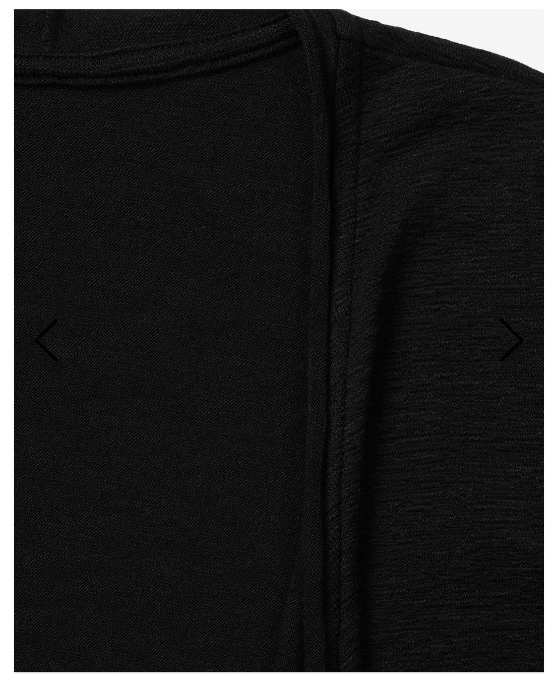 킴서울 ESSENSE KNIT WRAP CARDIGAN 블랙 상품이미지2