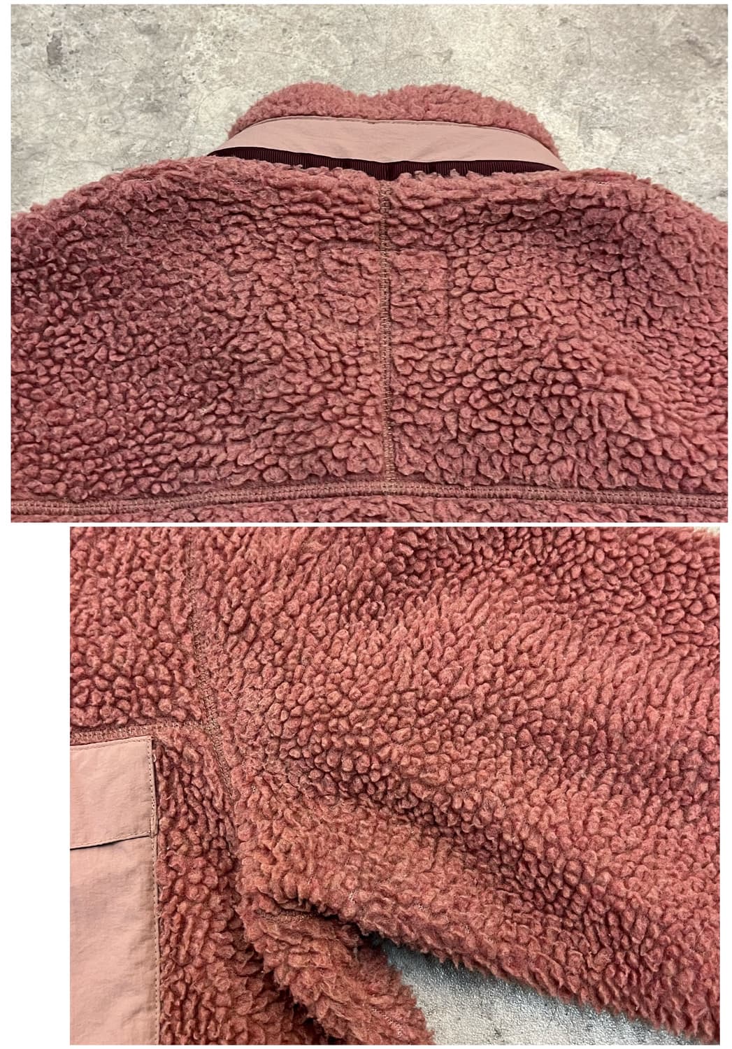 몽벨 플리스 자켓 핑크 100 #csz2989 상품이미지9