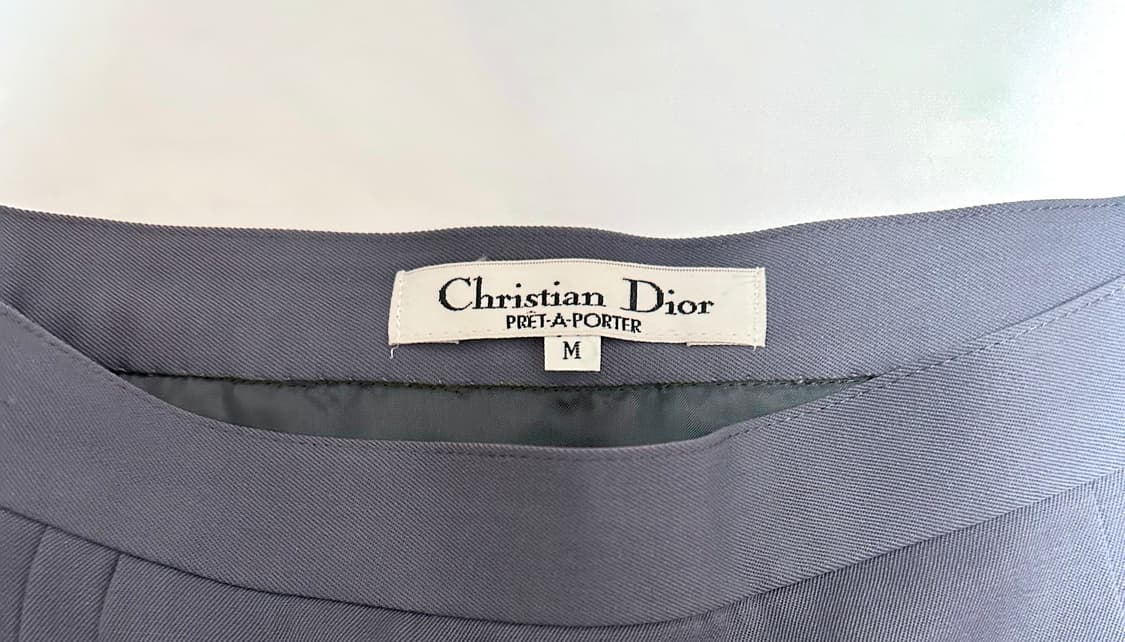 Dior 디올 플리츠 빈티지 미디 스커트 상품이미지3