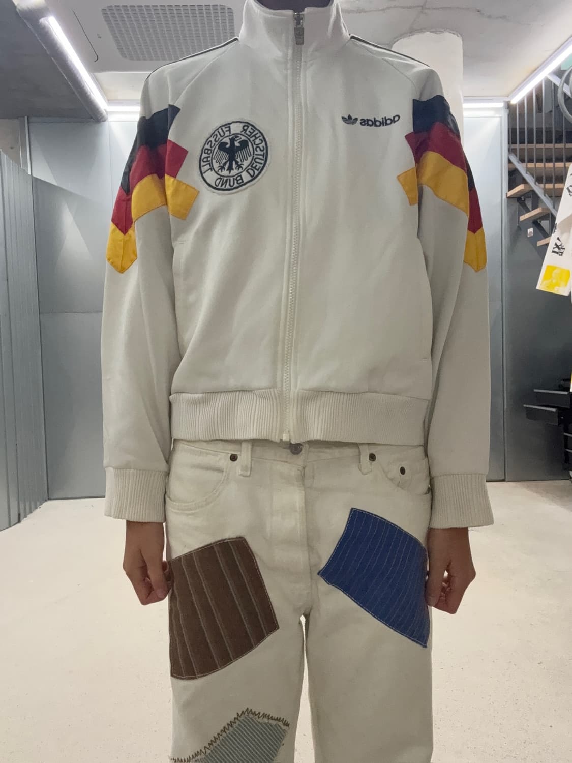 빈티지 아디다스 독일 1996 트랙 저지 자켓 상품이미지6