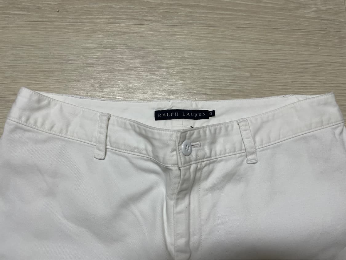 폴로 랄프로렌 흰색 면바지 새상품 상품이미지3