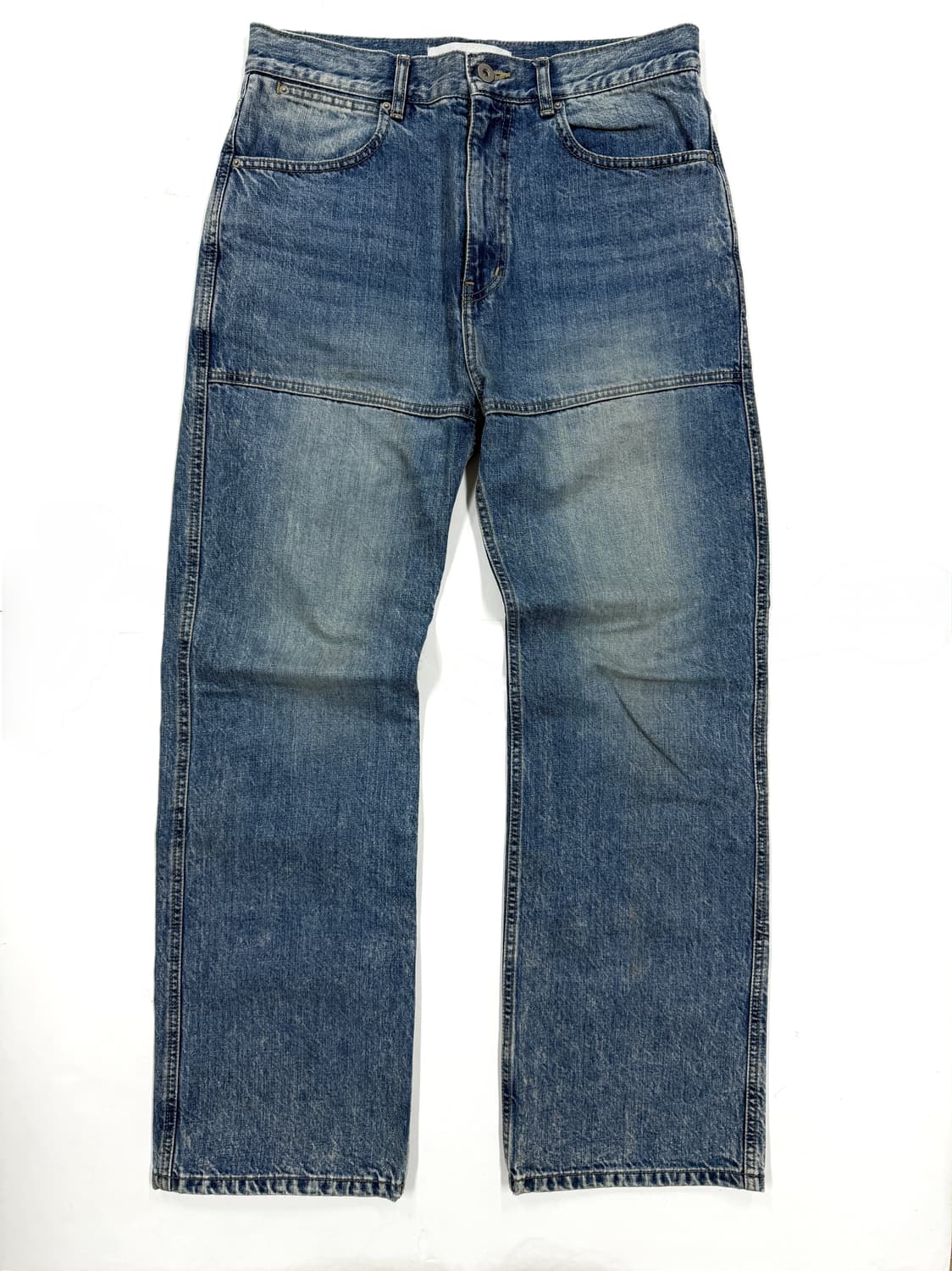 벨리에 빈티지 워시드 데님 팬츠 상품이미지1