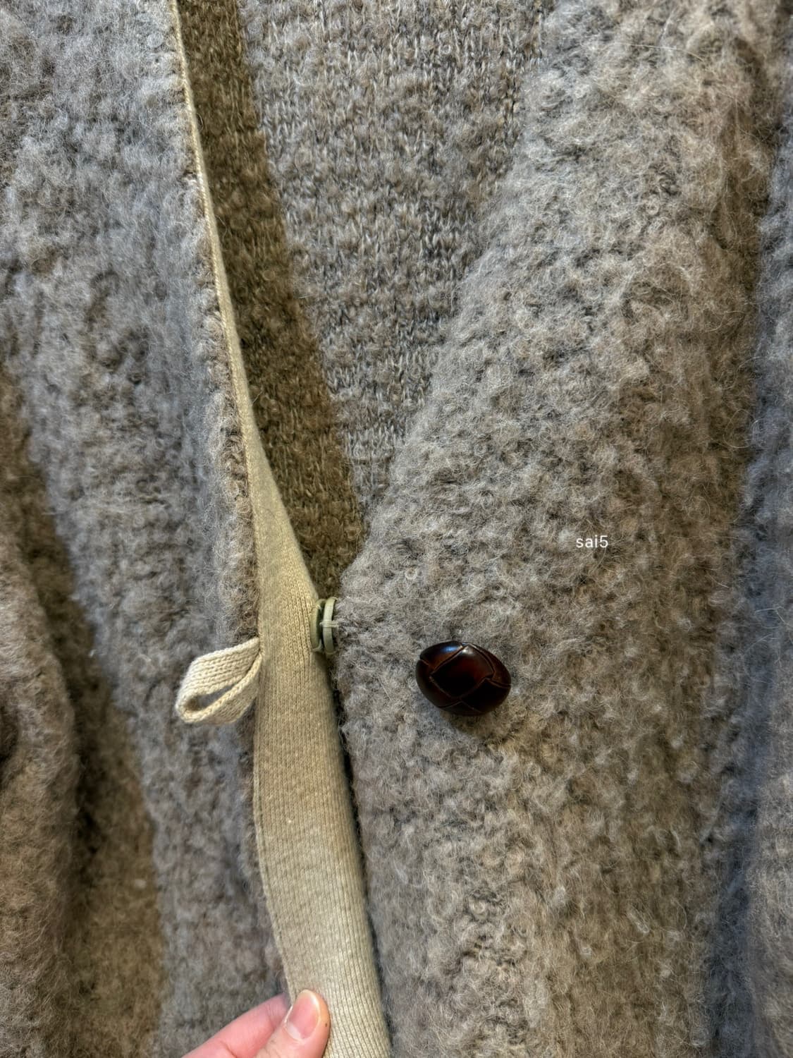 비이커 부클 가디건 상품이미지6