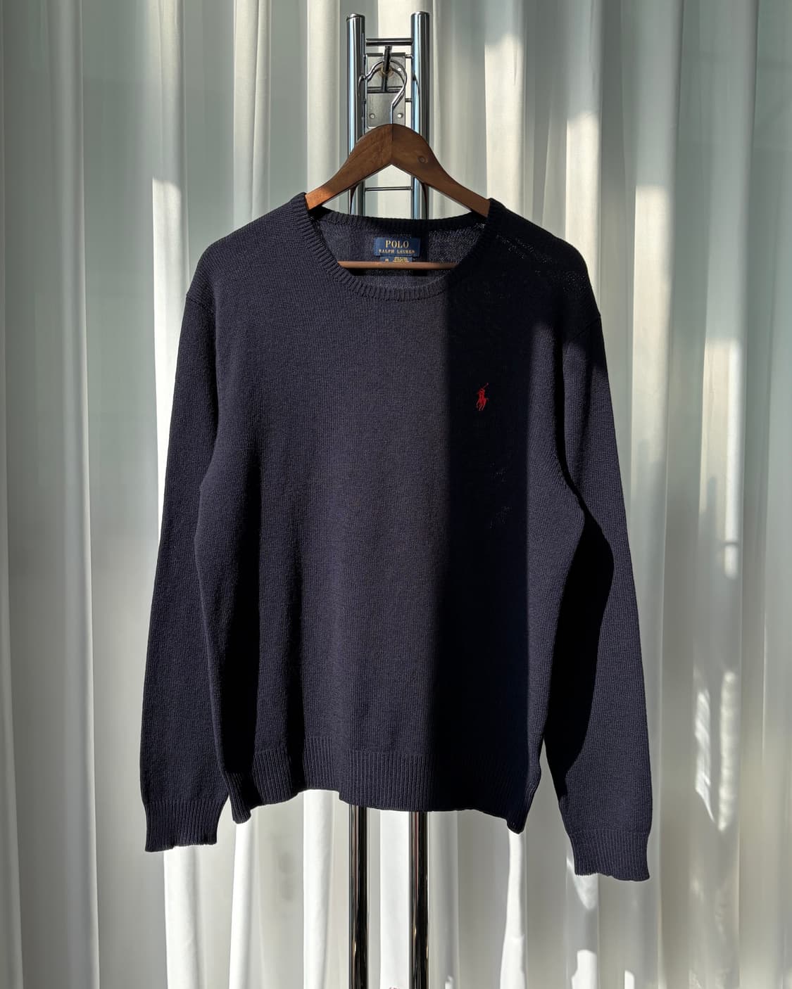[M]폴로 랄프로렌 메리노울 크루넥 니트 navy 상품이미지2
