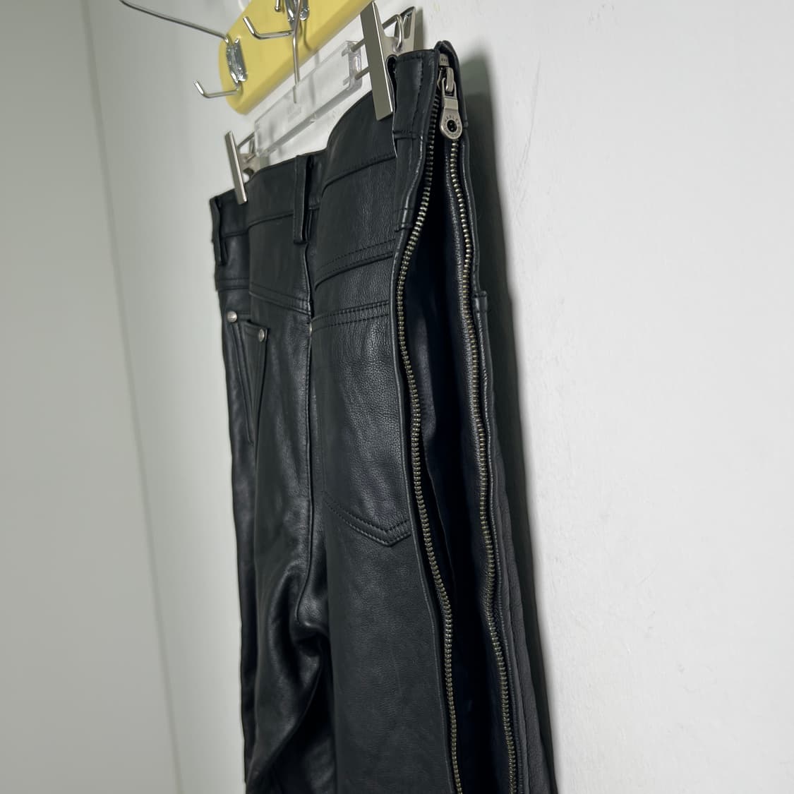 할리데이비슨 풀 사이드 집 레더 오버 팬츠 36 상품이미지8