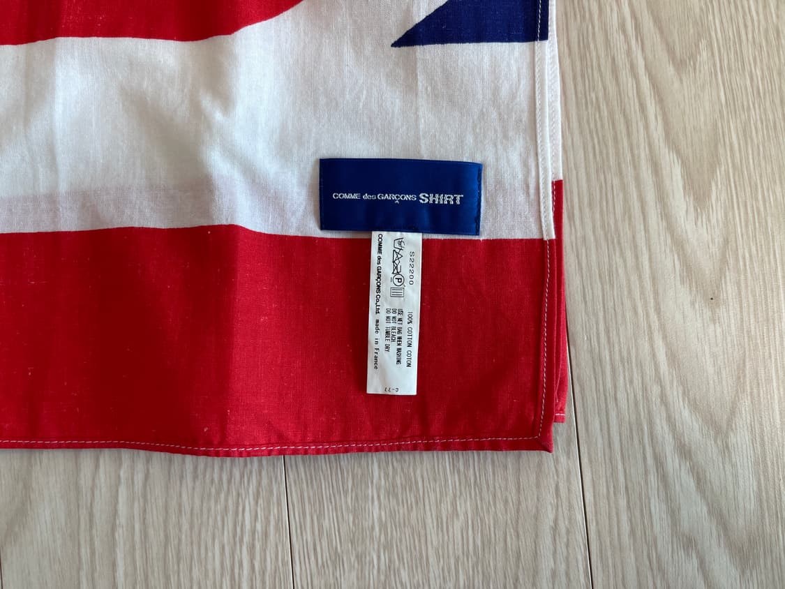 꼼데가르송 셔츠 유니언 잭 빅 스톨 스카프 머플러 상품이미지2