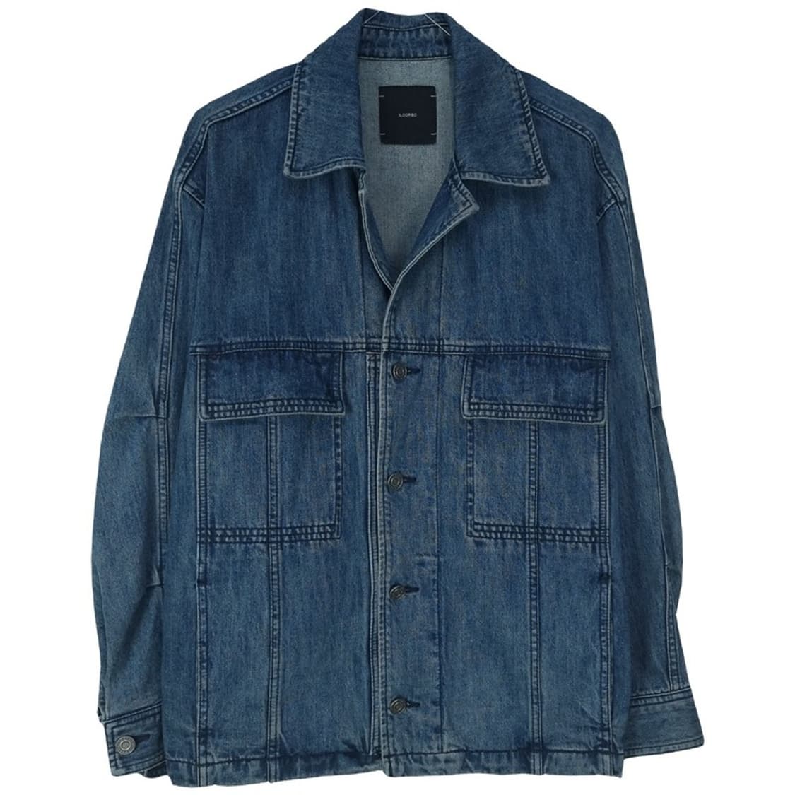 [일꼬르소] 오버사이즈 데님 자켓 청자켓 M18323 상품이미지2
