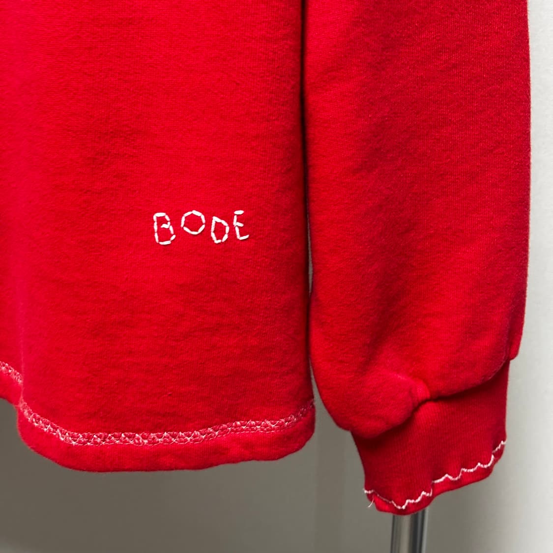 M/L) Bode 보디 자수 크롭 맨투맨 스웻셔츠 상품이미지7