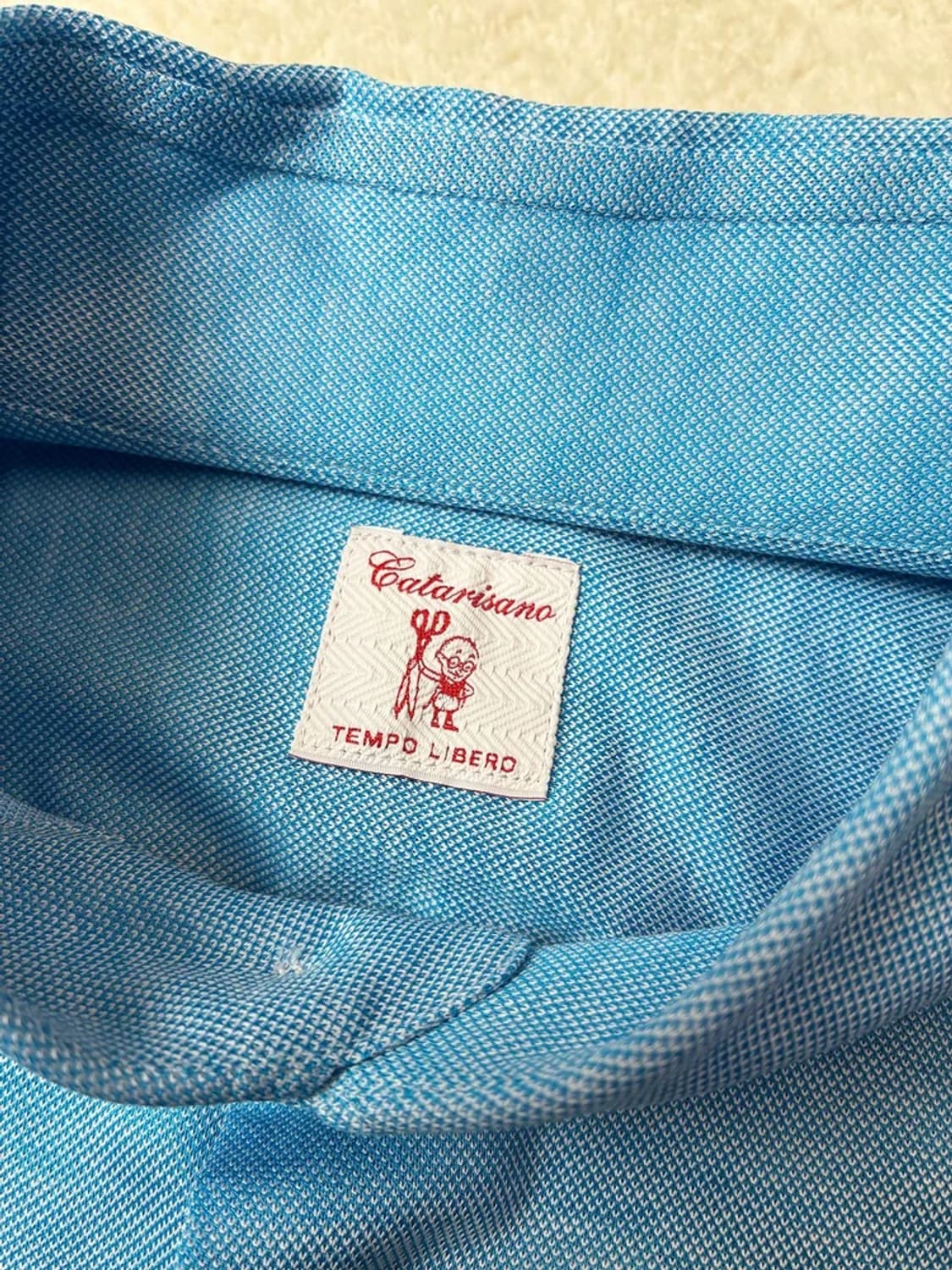카타리사노 이태리 재패니즈 스카이블루 셔츠 PN5828    상품이미지6