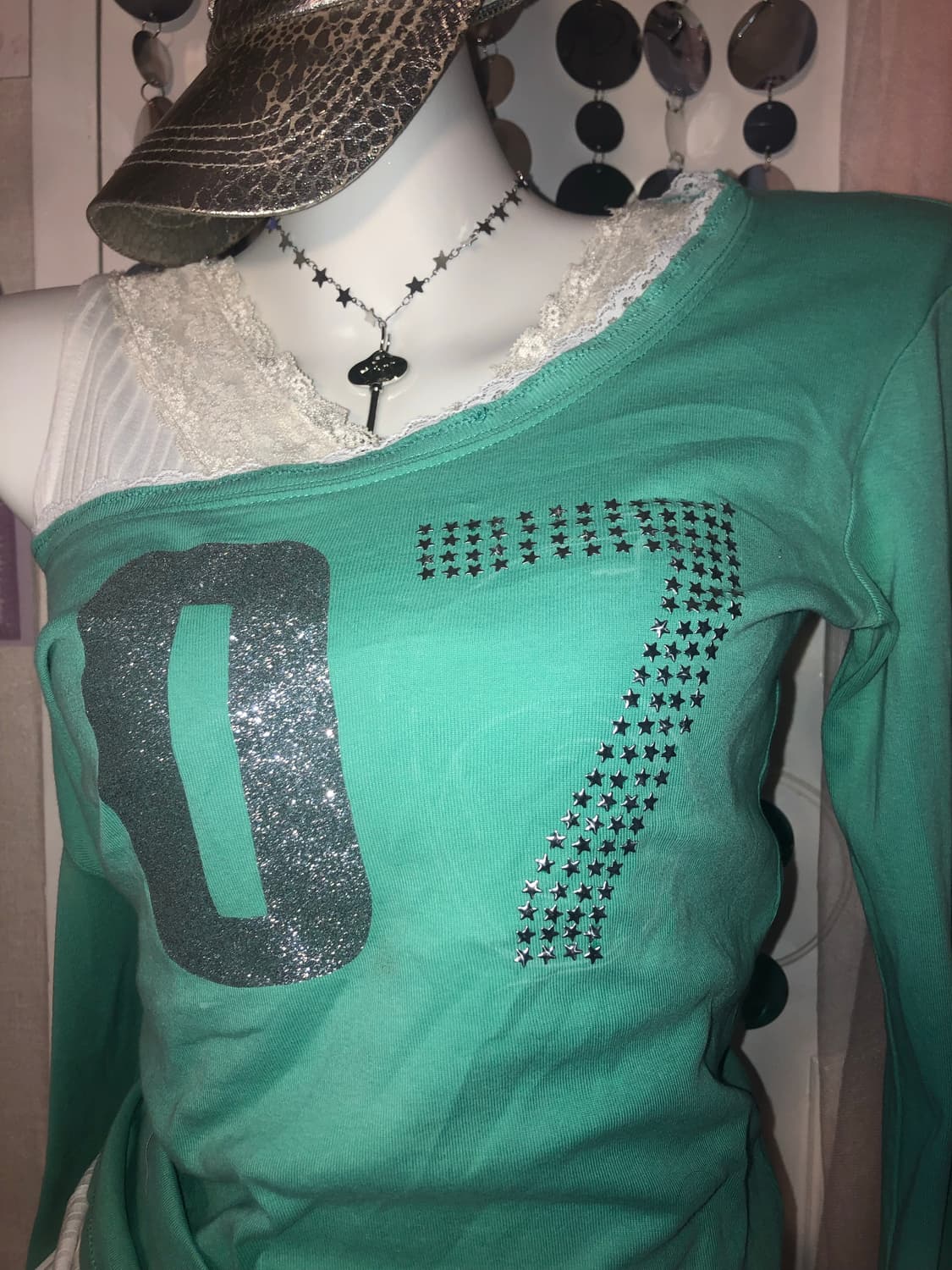 gap green silver 07 top 상품이미지3