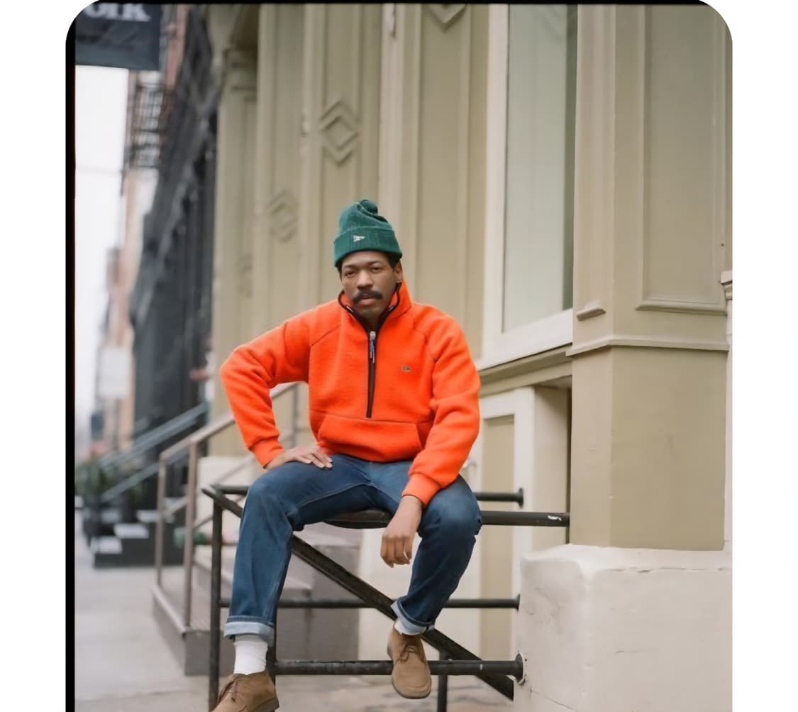 90s 폴로 스포츠 플리스 아노락 상품이미지8