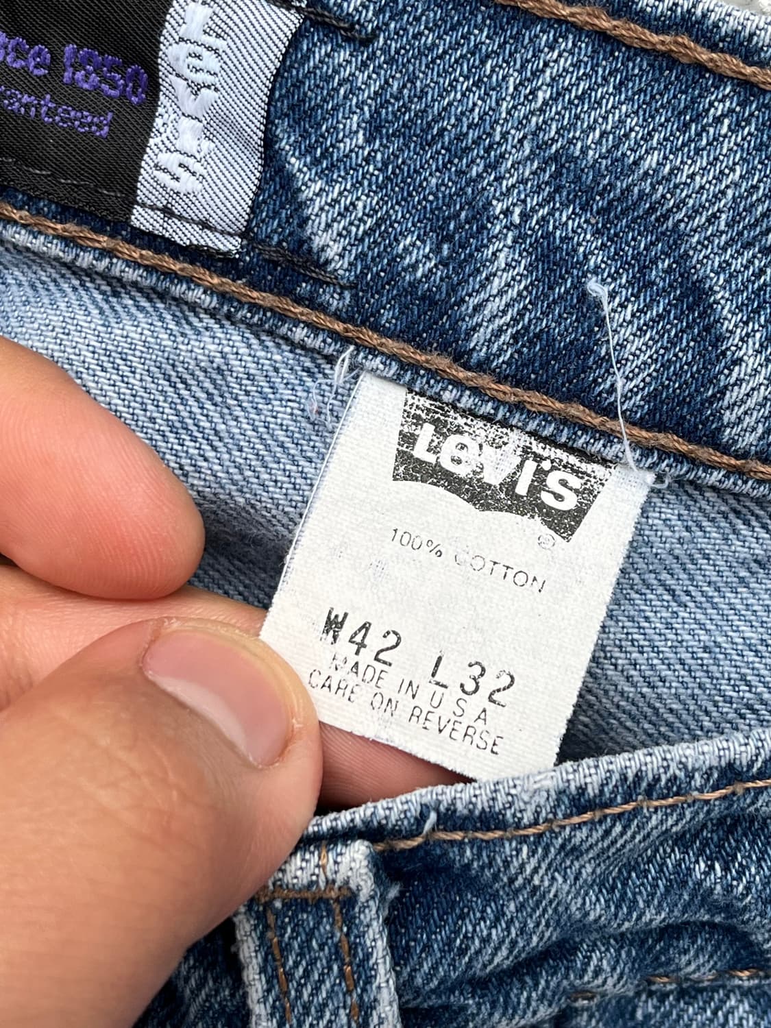 42) 1990s USA Levis Silver Tab Jeans 상품이미지3