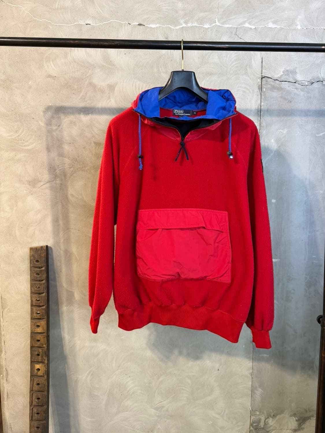 폴로 랄프로렌 하이테크 플리스 아노락 파카 105 아카이브 상품이미지1