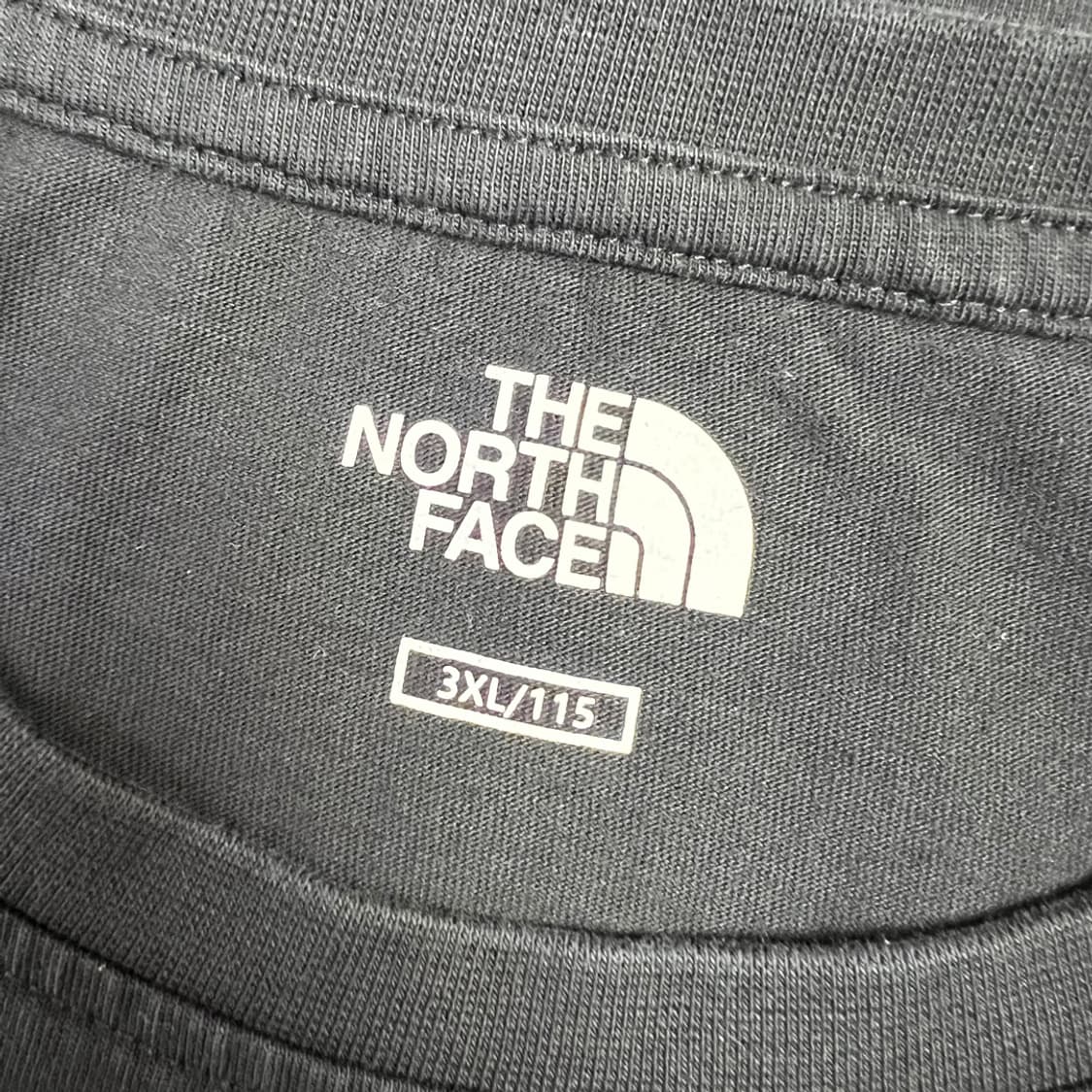 노스페이스 베이직 블랙 빅 반팔티 3XL 상품이미지3