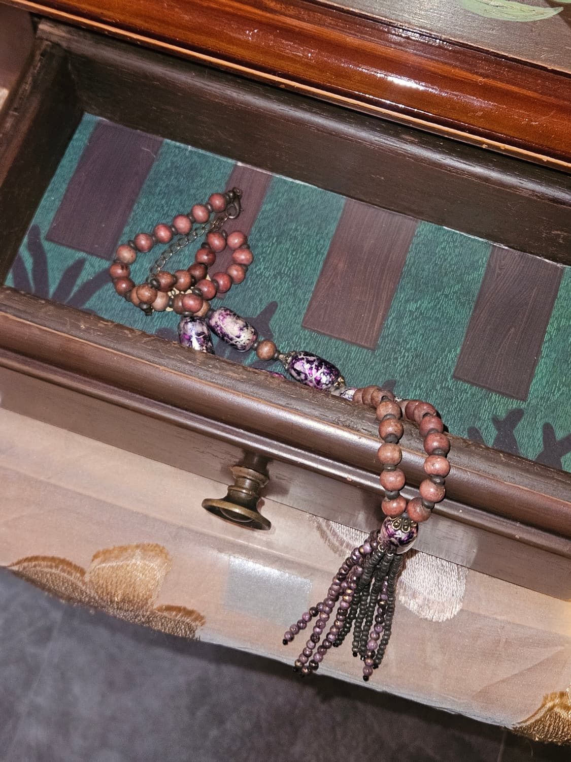 Vintage gemstone necklace 상품이미지2