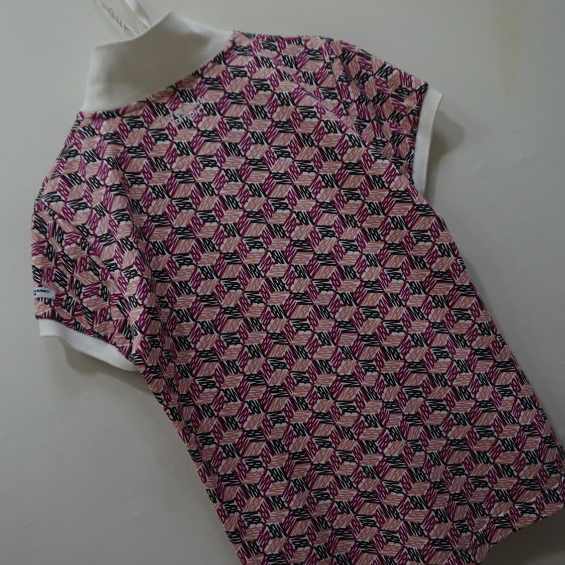 일본정품 마스터바니 골프 얇음 카라 반팔 티 여성 S 훌륭 사랑봉봉 상품이미지2